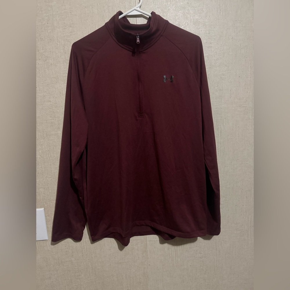 Under armour men’s long sleeve 1/4 zip t shirt